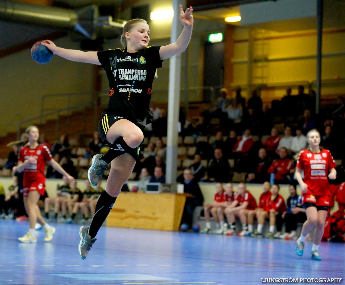 Ungdoms-SM Steg 3 Flickor A Skövde HF-HK S-hof 31-15,dam,Skövde Idrottshall,Skövde,Sverige,Handboll,,2015,102431