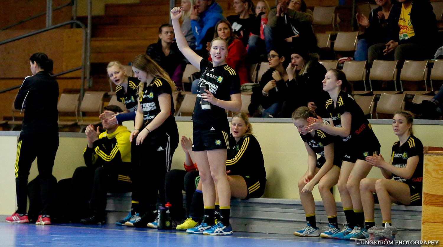 Ungdoms-SM Steg 3 Flickor A Skövde HF-HK S-hof 31-15,dam,Skövde Idrottshall,Skövde,Sverige,Handboll,,2015,102433