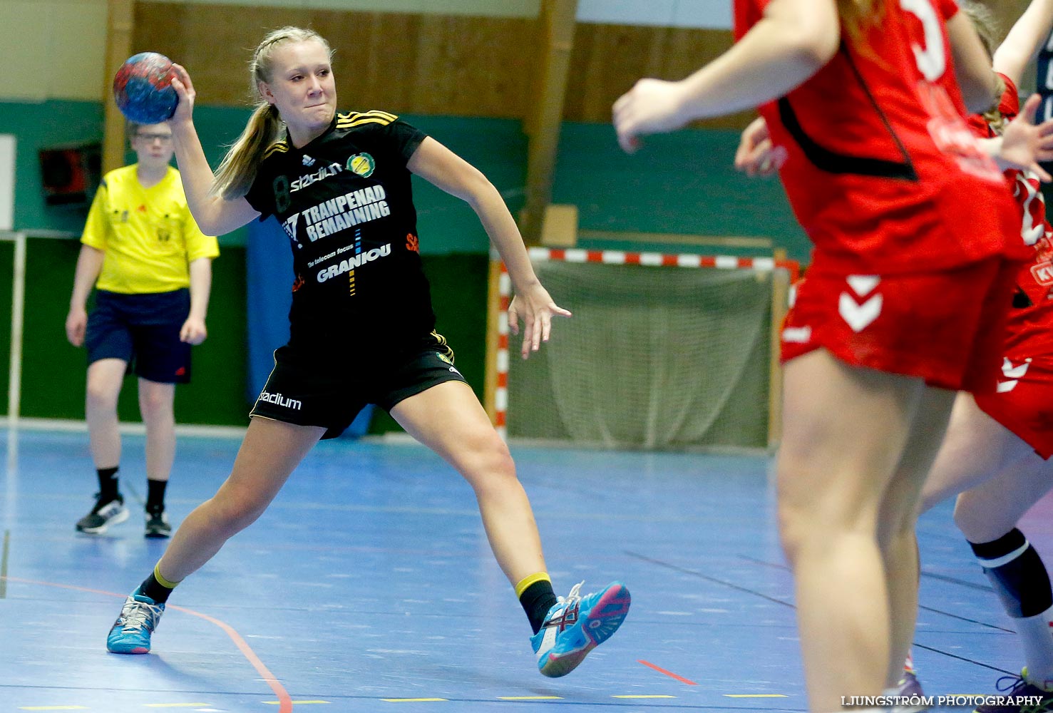 Ungdoms-SM Steg 3 Flickor A Skövde HF-HK S-hof 31-15,dam,Skövde Idrottshall,Skövde,Sverige,Handboll,,2015,102434