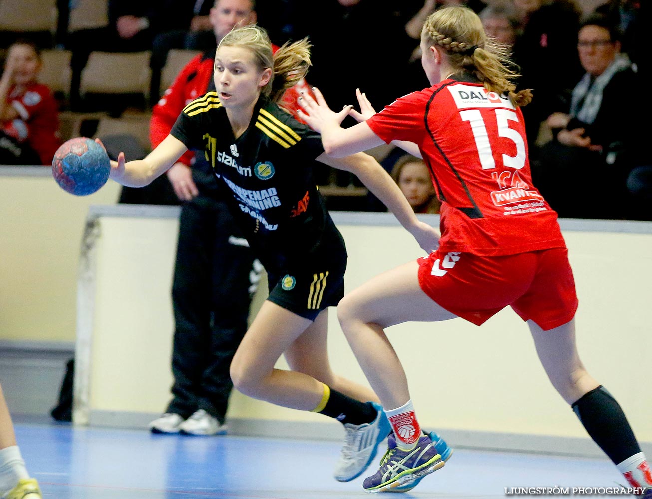 Ungdoms-SM Steg 3 Flickor A Skövde HF-HK S-hof 31-15,dam,Skövde Idrottshall,Skövde,Sverige,Handboll,,2015,102439