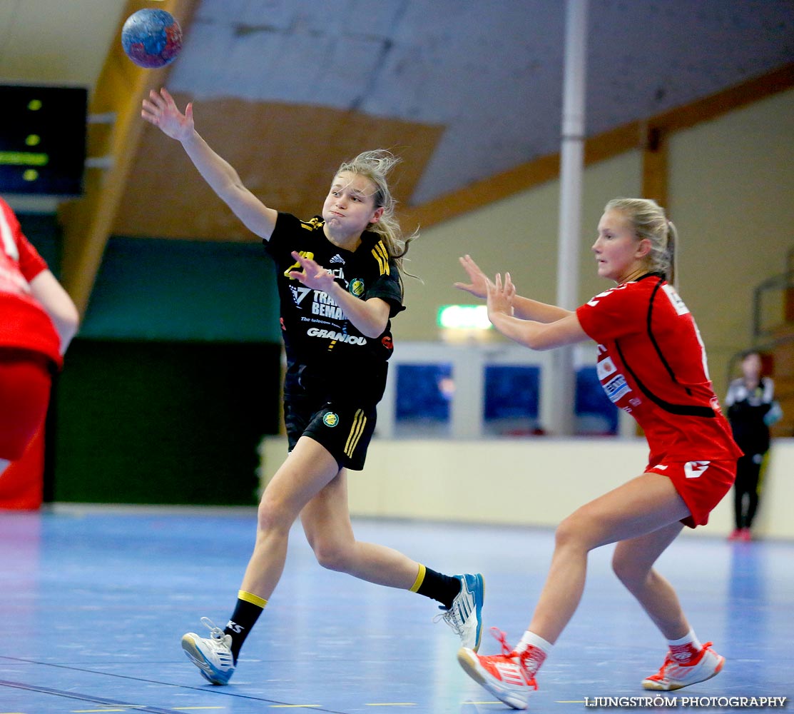 Ungdoms-SM Steg 3 Flickor A Skövde HF-HK S-hof 31-15,dam,Skövde Idrottshall,Skövde,Sverige,Handboll,,2015,102446