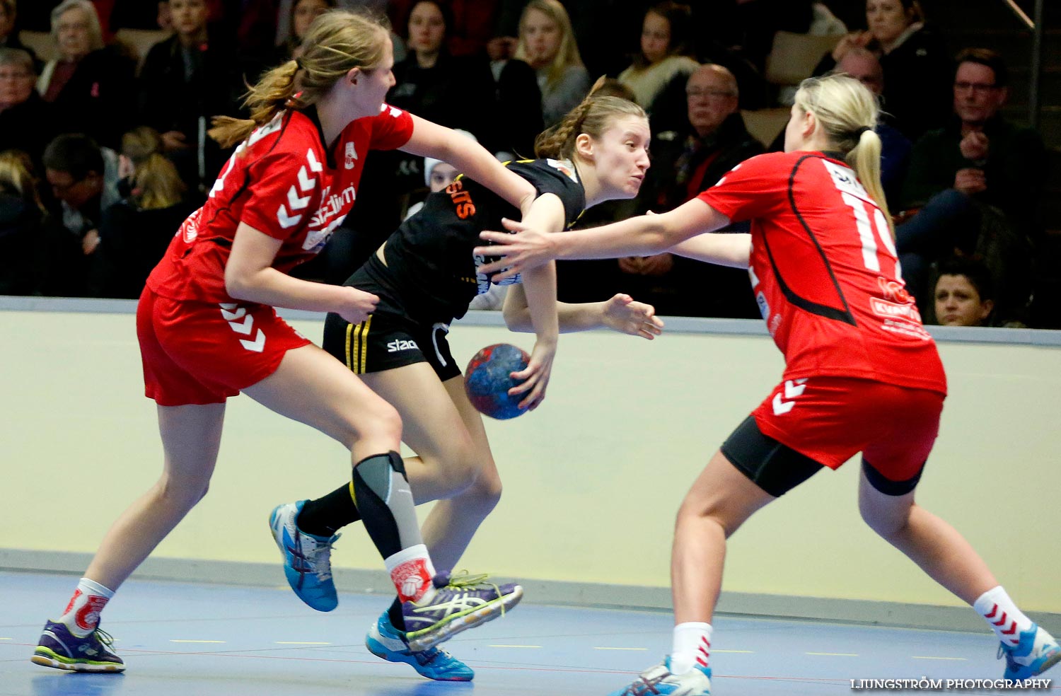 Ungdoms-SM Steg 3 Flickor A Skövde HF-HK S-hof 31-15,dam,Skövde Idrottshall,Skövde,Sverige,Handboll,,2015,102447