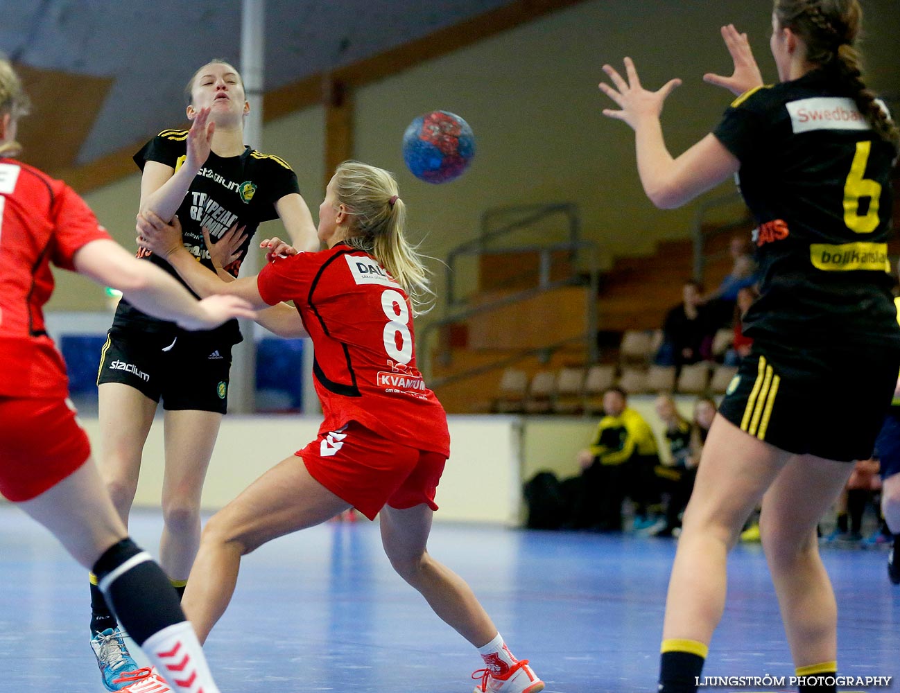 Ungdoms-SM Steg 3 Flickor A Skövde HF-HK S-hof 31-15,dam,Skövde Idrottshall,Skövde,Sverige,Handboll,,2015,102448