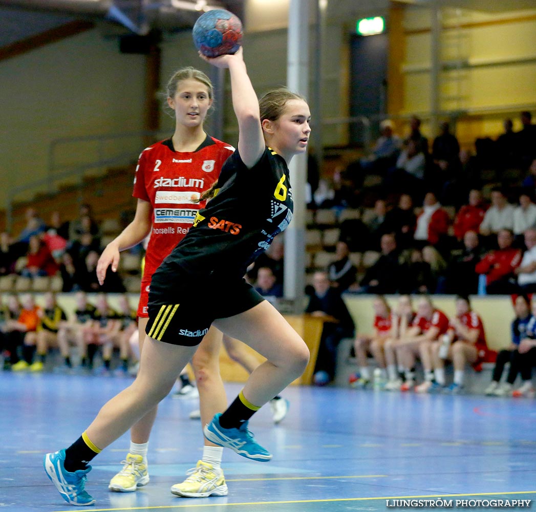 Ungdoms-SM Steg 3 Flickor A Skövde HF-HK S-hof 31-15,dam,Skövde Idrottshall,Skövde,Sverige,Handboll,,2015,102450