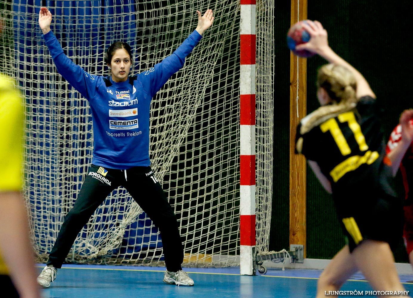 Ungdoms-SM Steg 3 Flickor A Skövde HF-HK S-hof 31-15,dam,Skövde Idrottshall,Skövde,Sverige,Handboll,,2015,102456