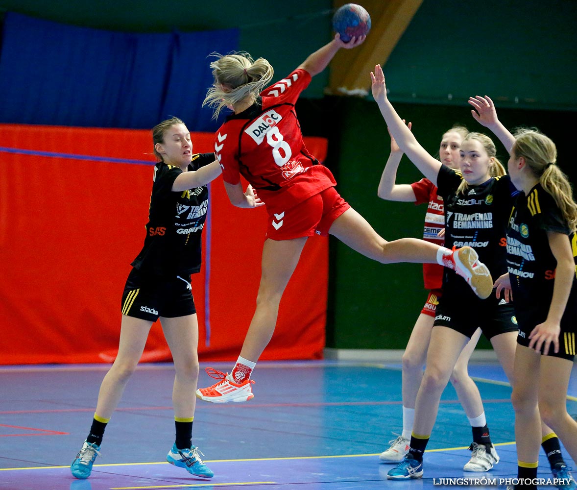 Ungdoms-SM Steg 3 Flickor A Skövde HF-HK S-hof 31-15,dam,Skövde Idrottshall,Skövde,Sverige,Handboll,,2015,102462