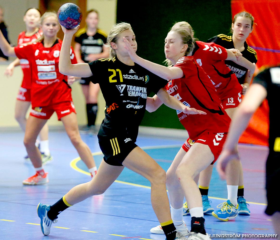 Ungdoms-SM Steg 3 Flickor A Skövde HF-HK S-hof 31-15,dam,Skövde Idrottshall,Skövde,Sverige,Handboll,,2015,102469