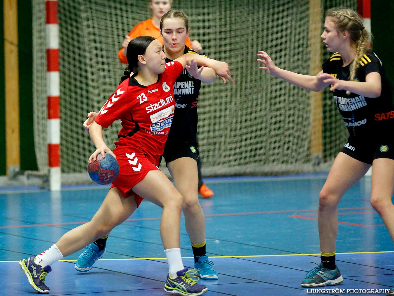 Ungdoms-SM Steg 3 Flickor A Skövde HF-HK S-hof 31-15,dam,Skövde Idrottshall,Skövde,Sverige,Handboll,,2015,102471