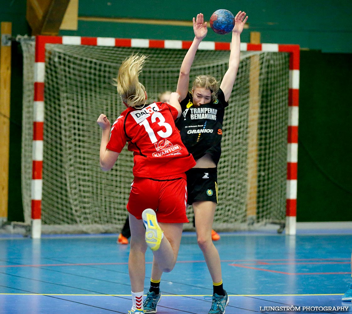 Ungdoms-SM Steg 3 Flickor A Skövde HF-HK S-hof 31-15,dam,Skövde Idrottshall,Skövde,Sverige,Handboll,,2015,102475