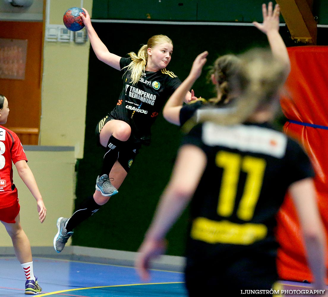 Ungdoms-SM Steg 3 Flickor A Skövde HF-HK S-hof 31-15,dam,Skövde Idrottshall,Skövde,Sverige,Handboll,,2015,102478