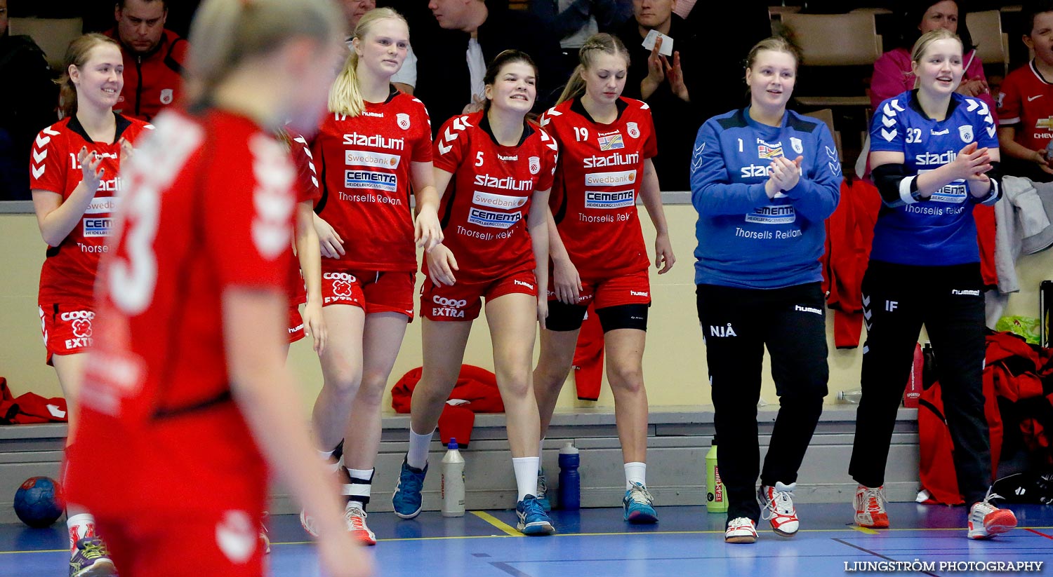 Ungdoms-SM Steg 3 Flickor A Skövde HF-HK S-hof 31-15,dam,Skövde Idrottshall,Skövde,Sverige,Handboll,,2015,102480