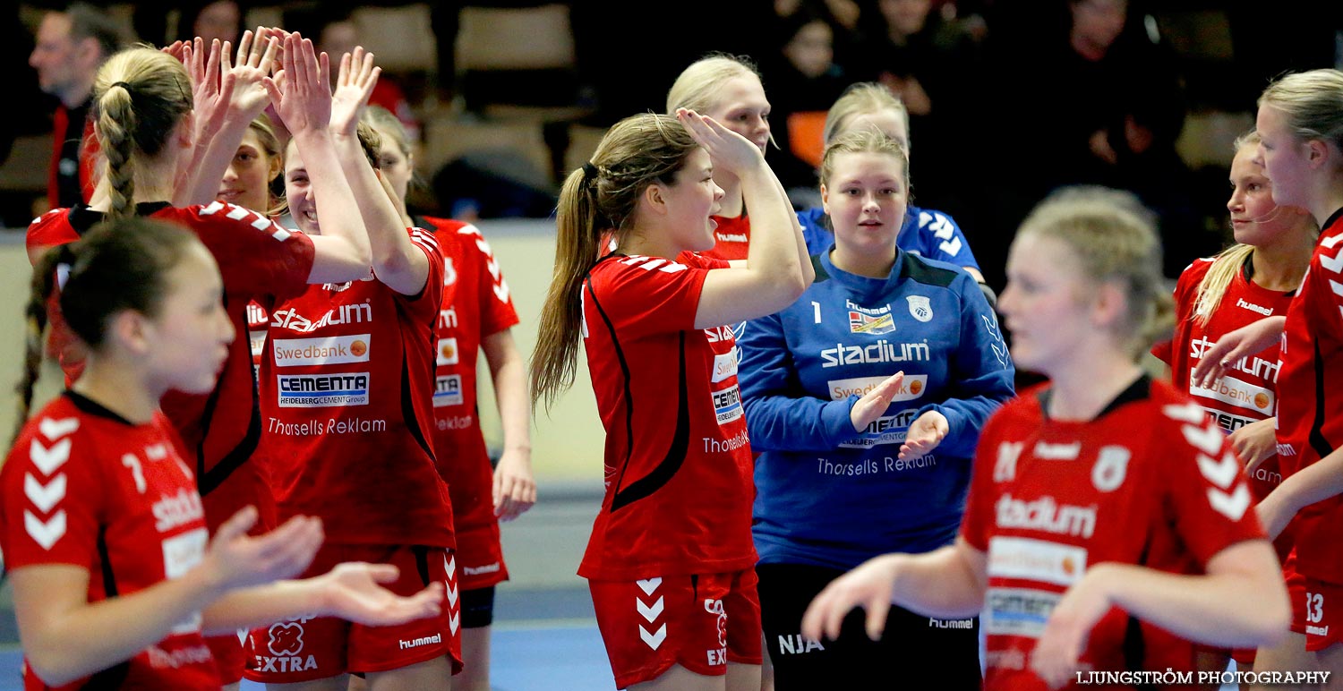 Ungdoms-SM Steg 3 Flickor A Skövde HF-HK S-hof 31-15,dam,Skövde Idrottshall,Skövde,Sverige,Handboll,,2015,102482