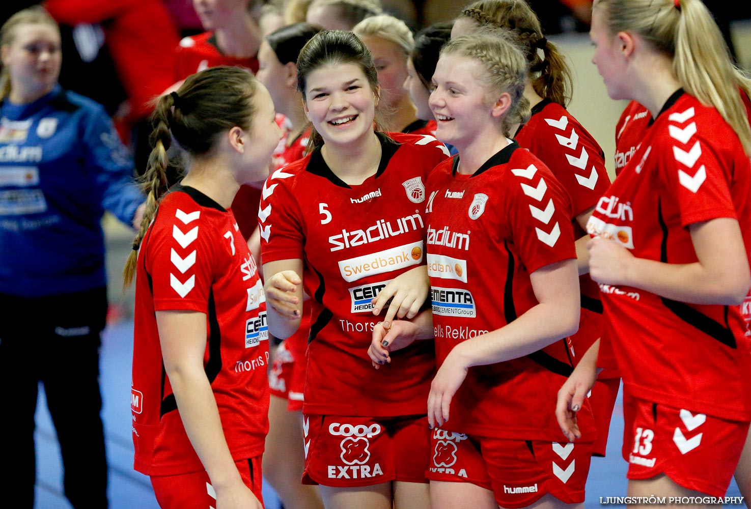 Ungdoms-SM Steg 3 Flickor A Skövde HF-HK S-hof 31-15,dam,Skövde Idrottshall,Skövde,Sverige,Handboll,,2015,102486