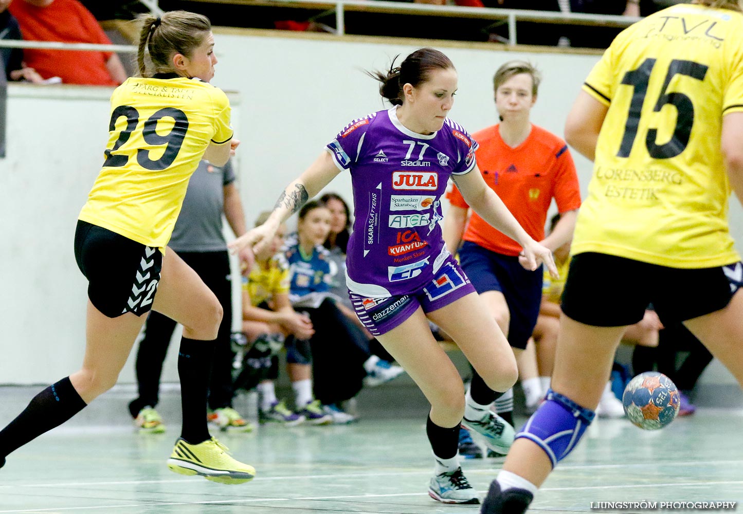 Skara HF-Kärra HF 28-20,dam,Skara Idrottshall,Skara,Sverige,Handboll,,2015,102667