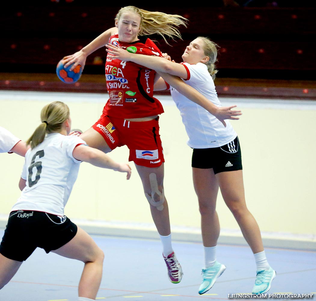 Ungdoms-SM Steg 4 Damjuniorer Skövde HF-Skånela IF 29-20,dam,Skövde Idrottshall,Skövde,Sverige,Handboll,,2015,102687