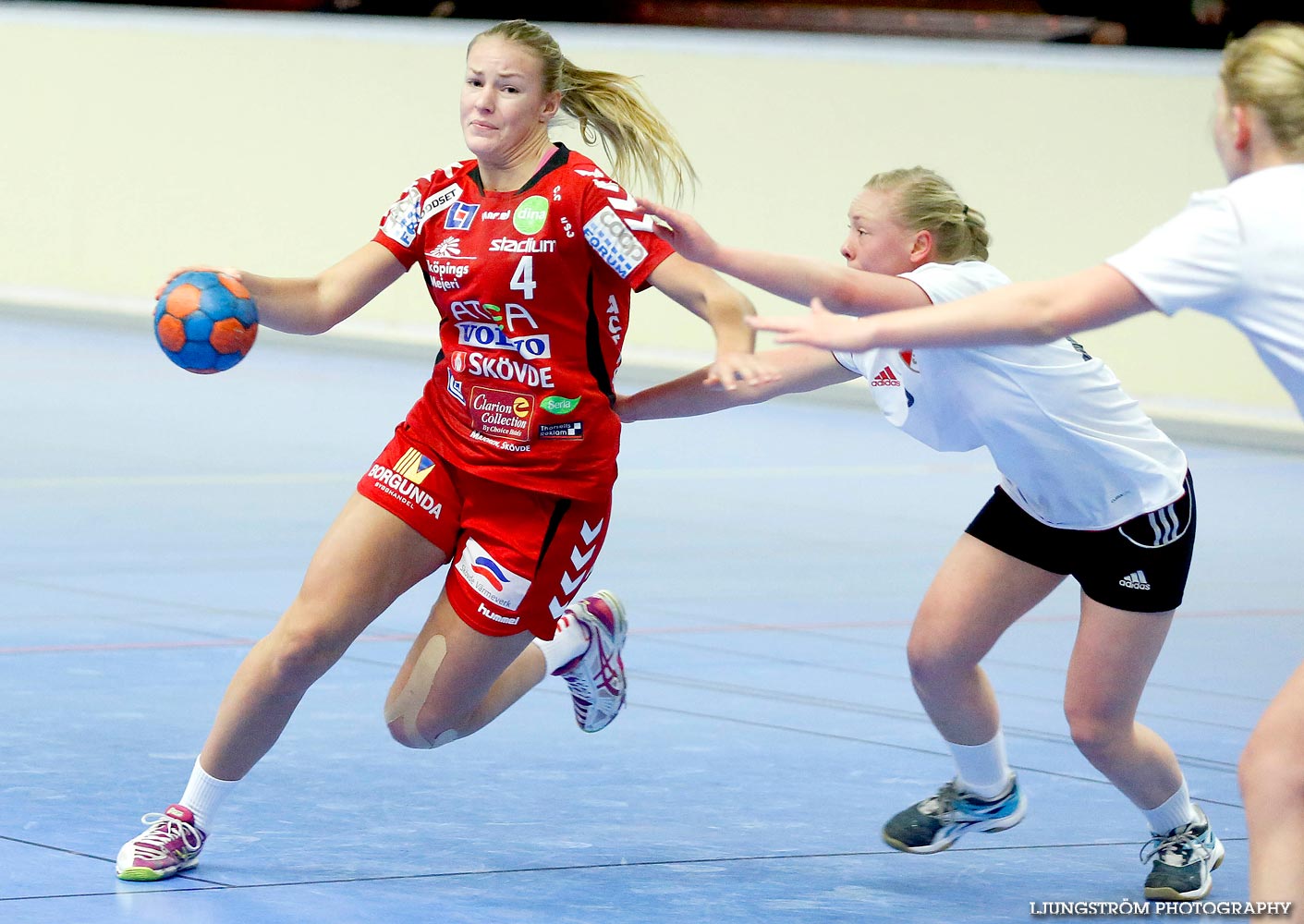 Ungdoms-SM Steg 4 Damjuniorer Skövde HF-Skånela IF 29-20,dam,Skövde Idrottshall,Skövde,Sverige,Handboll,,2015,102691