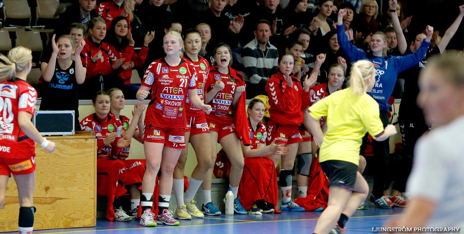 Ungdoms-SM Steg 4 Damjuniorer Skövde HF-Skånela IF 29-20,dam,Skövde Idrottshall,Skövde,Sverige,Handboll,,2015,102700