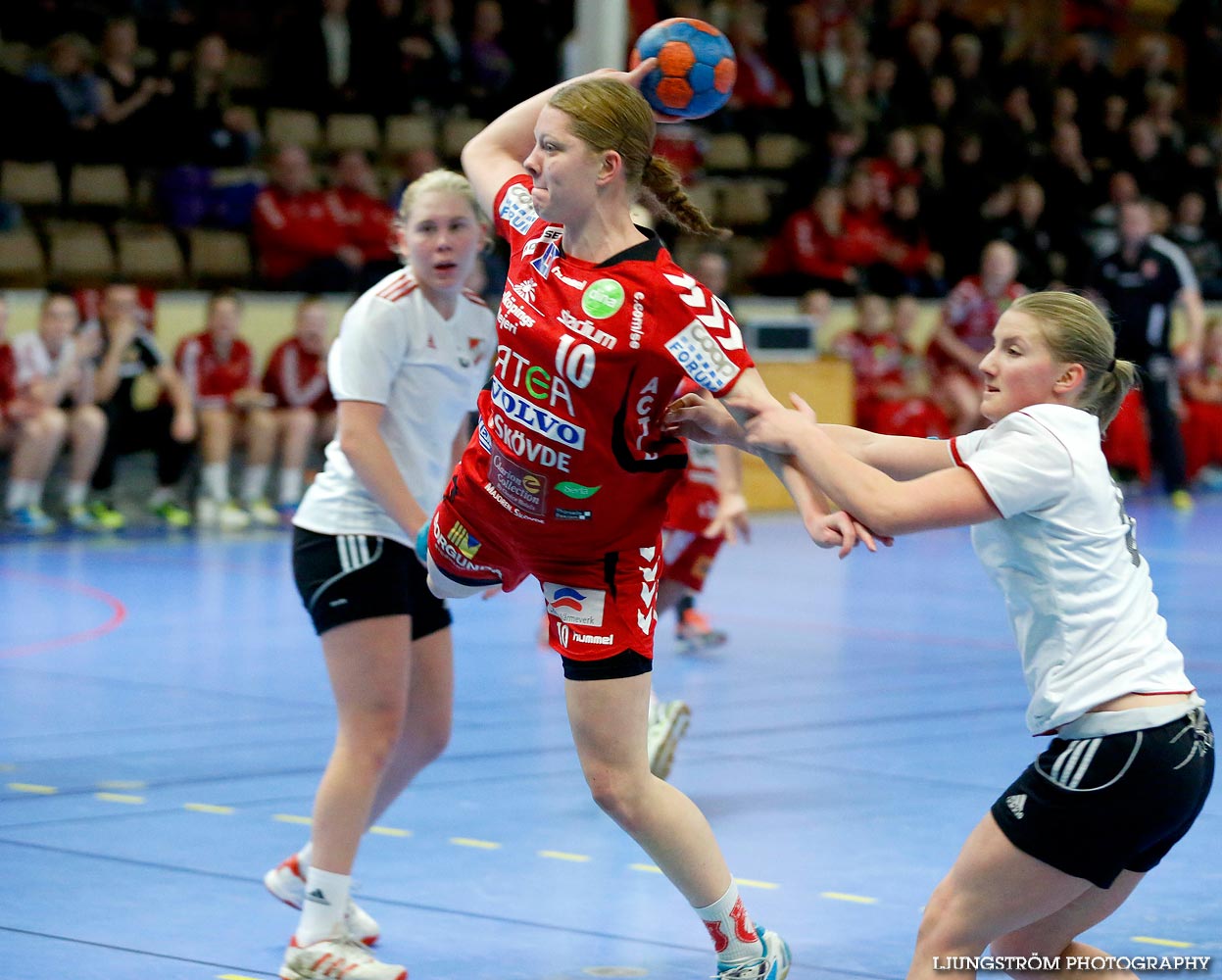 Ungdoms-SM Steg 4 Damjuniorer Skövde HF-Skånela IF 29-20,dam,Skövde Idrottshall,Skövde,Sverige,Handboll,,2015,102702