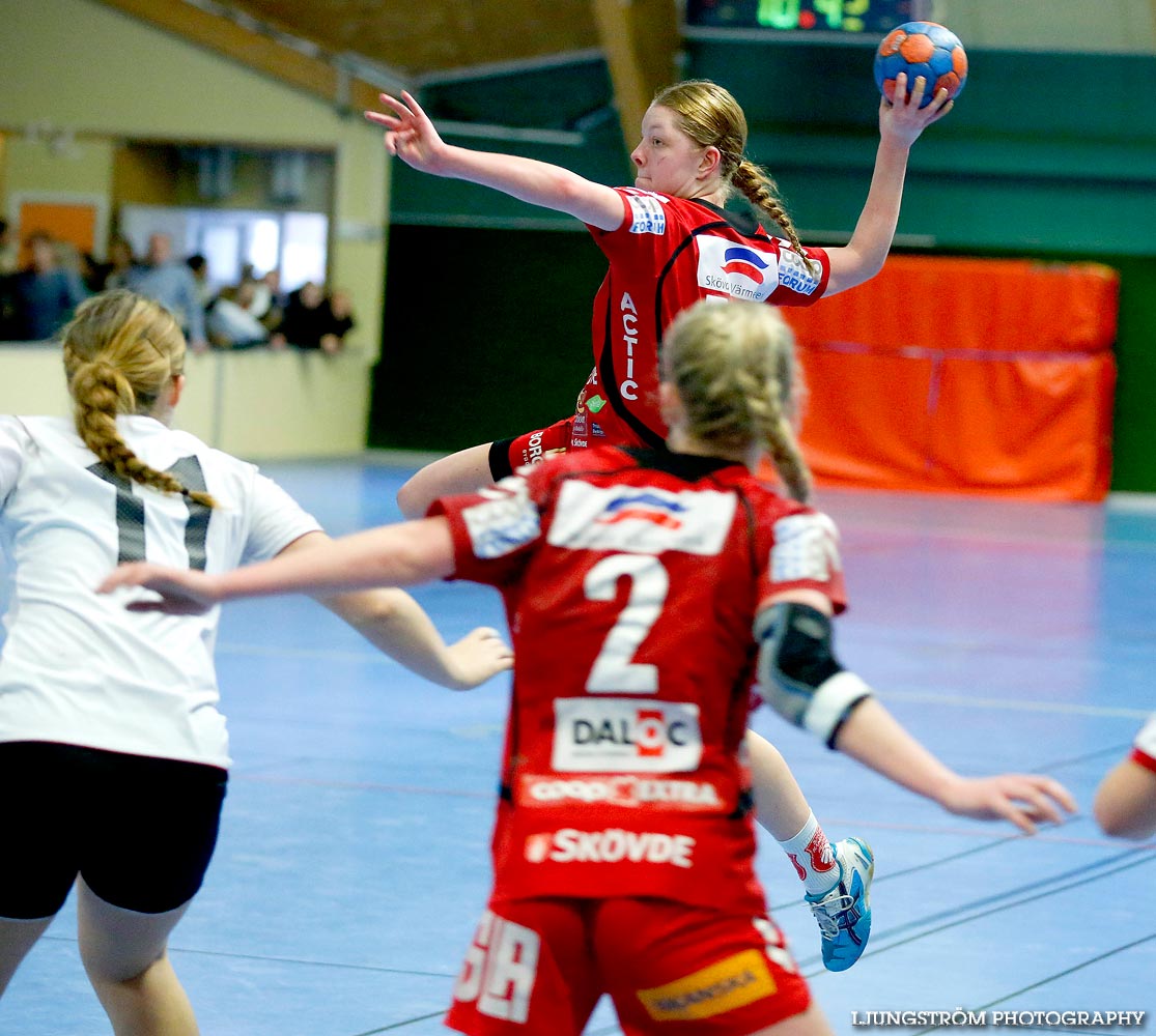 Ungdoms-SM Steg 4 Damjuniorer Skövde HF-Skånela IF 29-20,dam,Skövde Idrottshall,Skövde,Sverige,Handboll,,2015,102703