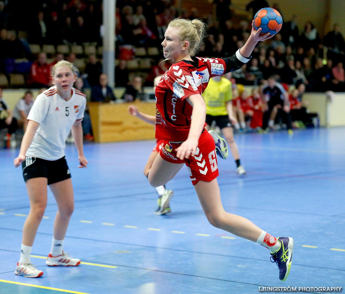 Ungdoms-SM Steg 4 Damjuniorer Skövde HF-Skånela IF 29-20,dam,Skövde Idrottshall,Skövde,Sverige,Handboll,,2015,102706