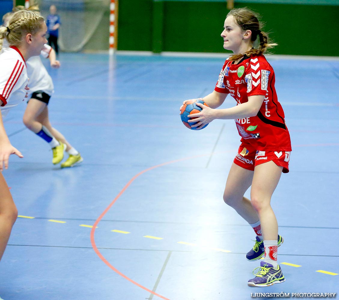 Ungdoms-SM Steg 4 Damjuniorer Skövde HF-Skånela IF 29-20,dam,Skövde Idrottshall,Skövde,Sverige,Handboll,,2015,102709