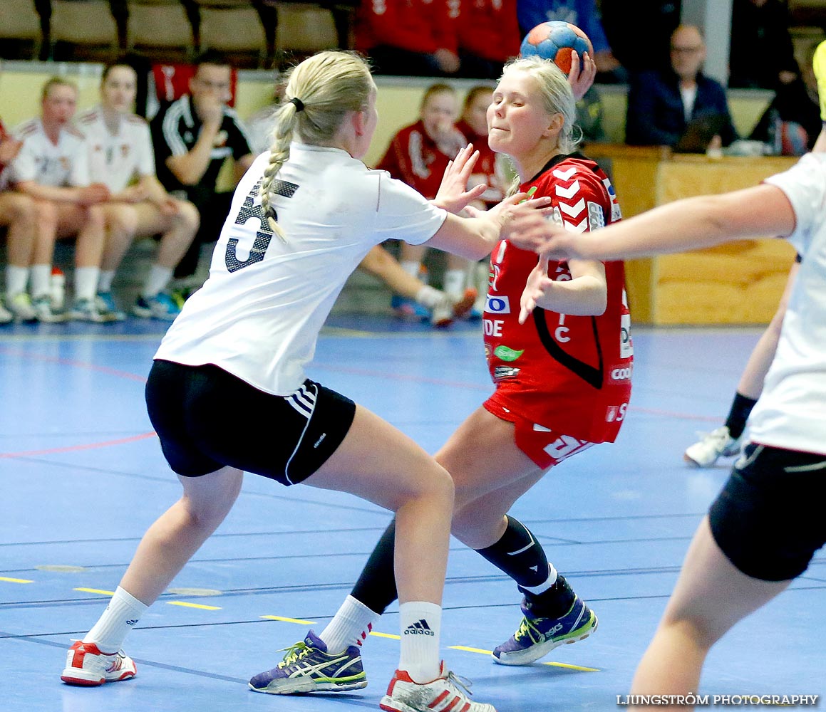 Ungdoms-SM Steg 4 Damjuniorer Skövde HF-Skånela IF 29-20,dam,Skövde Idrottshall,Skövde,Sverige,Handboll,,2015,102712