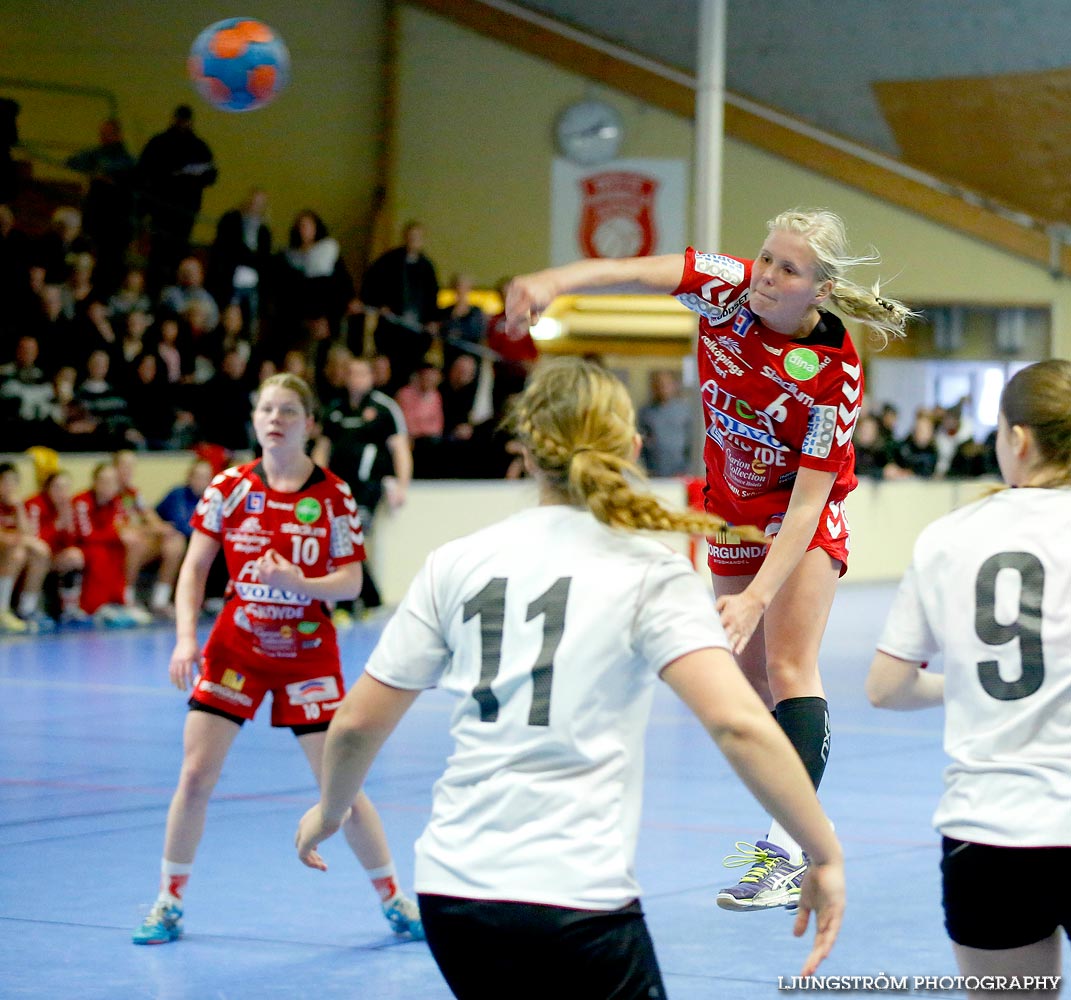 Ungdoms-SM Steg 4 Damjuniorer Skövde HF-Skånela IF 29-20,dam,Skövde Idrottshall,Skövde,Sverige,Handboll,,2015,102713