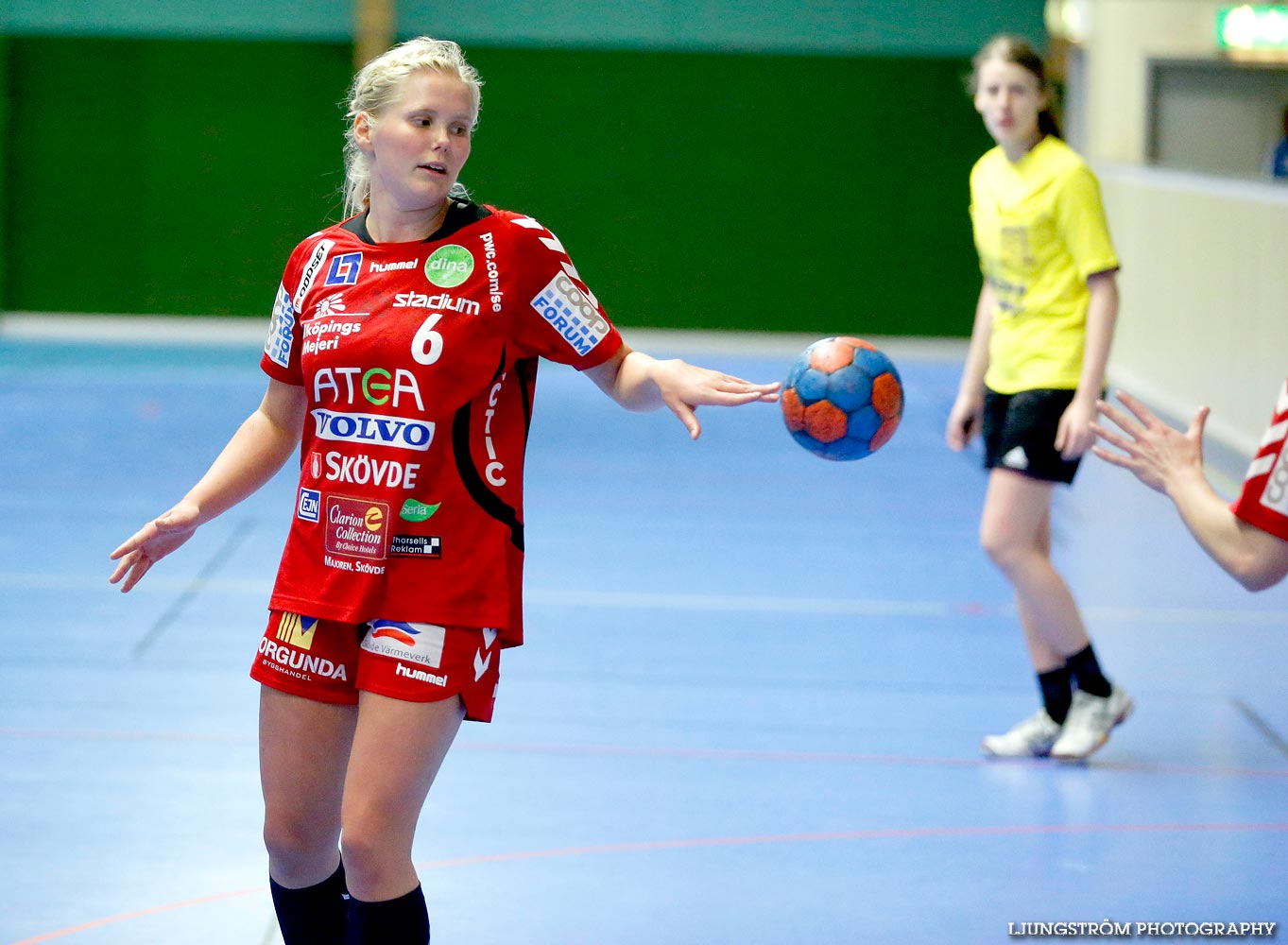 Ungdoms-SM Steg 4 Damjuniorer Skövde HF-Skånela IF 29-20,dam,Skövde Idrottshall,Skövde,Sverige,Handboll,,2015,102715