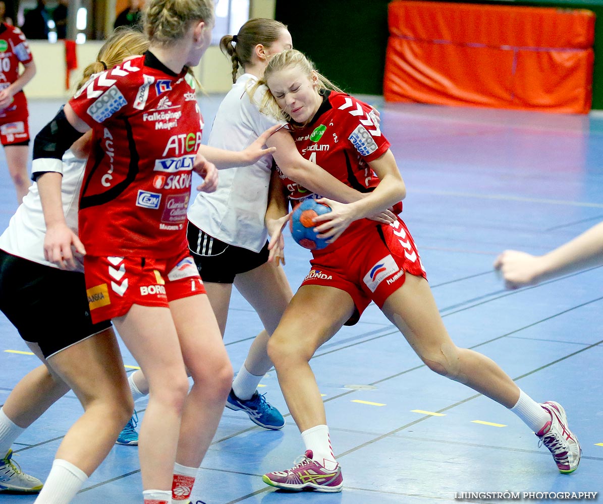 Ungdoms-SM Steg 4 Damjuniorer Skövde HF-Skånela IF 29-20,dam,Skövde Idrottshall,Skövde,Sverige,Handboll,,2015,102719