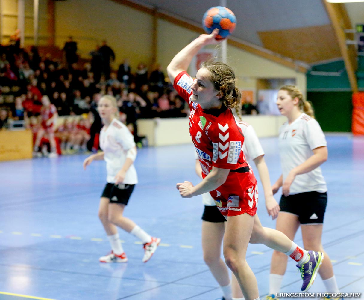 Ungdoms-SM Steg 4 Damjuniorer Skövde HF-Skånela IF 29-20,dam,Skövde Idrottshall,Skövde,Sverige,Handboll,,2015,102723