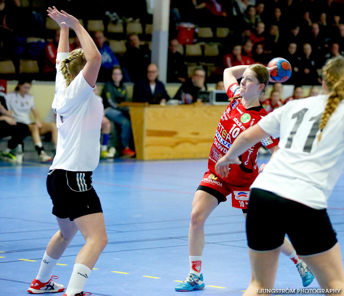 Ungdoms-SM Steg 4 Damjuniorer Skövde HF-Skånela IF 29-20,dam,Skövde Idrottshall,Skövde,Sverige,Handboll,,2015,102728