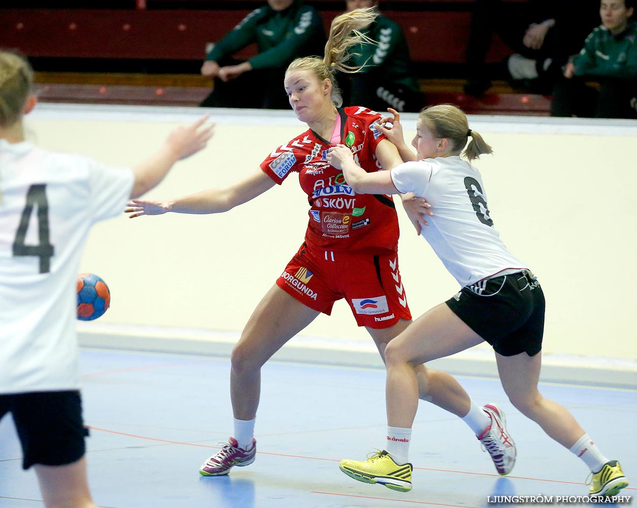 Ungdoms-SM Steg 4 Damjuniorer Skövde HF-Skånela IF 29-20,dam,Skövde Idrottshall,Skövde,Sverige,Handboll,,2015,102731