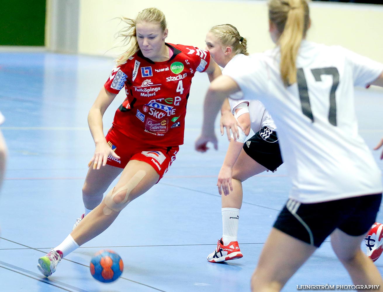 Ungdoms-SM Steg 4 Damjuniorer Skövde HF-Skånela IF 29-20,dam,Skövde Idrottshall,Skövde,Sverige,Handboll,,2015,102739