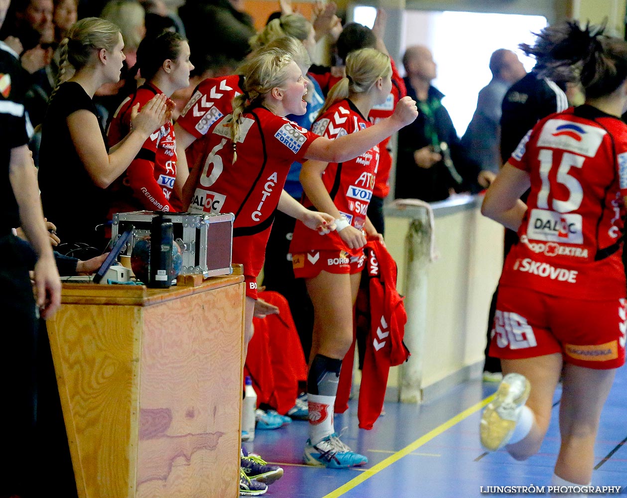 Ungdoms-SM Steg 4 Damjuniorer Skövde HF-Skånela IF 29-20,dam,Skövde Idrottshall,Skövde,Sverige,Handboll,,2015,102748