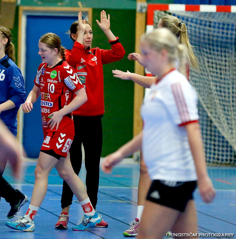 Ungdoms-SM Steg 4 Damjuniorer Skövde HF-Skånela IF 29-20,dam,Skövde Idrottshall,Skövde,Sverige,Handboll,,2015,102749