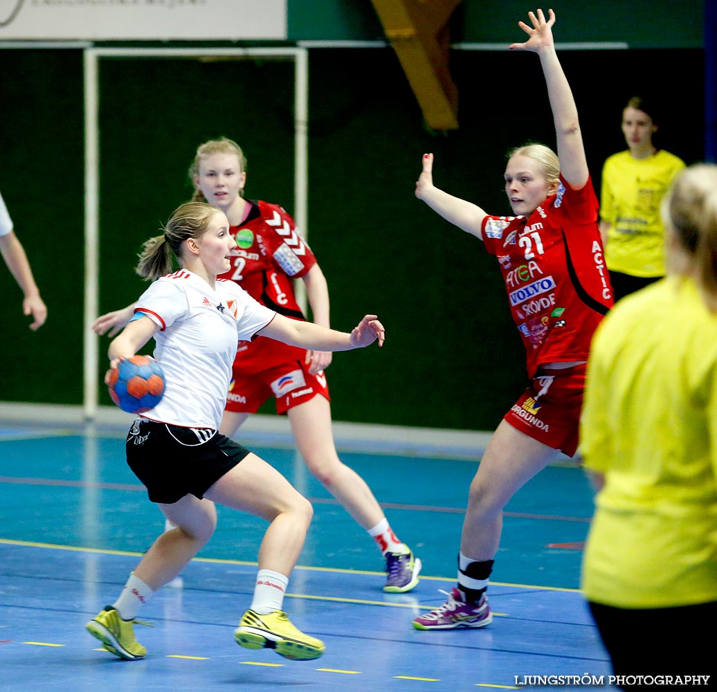 Ungdoms-SM Steg 4 Damjuniorer Skövde HF-Skånela IF 29-20,dam,Skövde Idrottshall,Skövde,Sverige,Handboll,,2015,102753