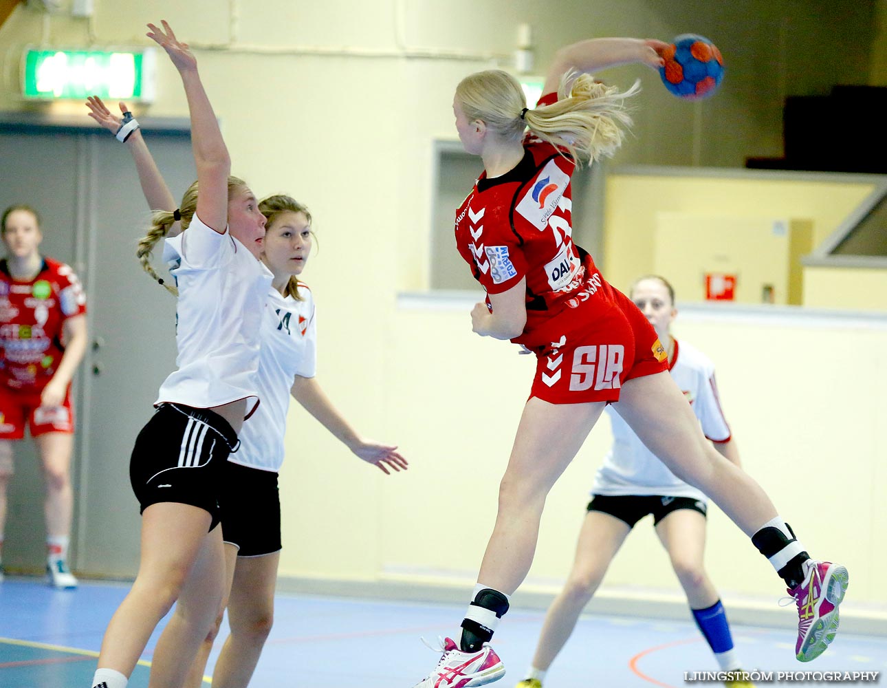 Ungdoms-SM Steg 4 Damjuniorer Skövde HF-Skånela IF 29-20,dam,Skövde Idrottshall,Skövde,Sverige,Handboll,,2015,102757