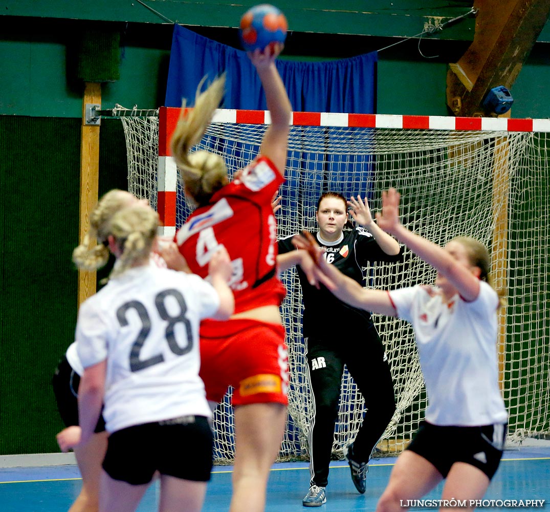 Ungdoms-SM Steg 4 Damjuniorer Skövde HF-Skånela IF 29-20,dam,Skövde Idrottshall,Skövde,Sverige,Handboll,,2015,102761