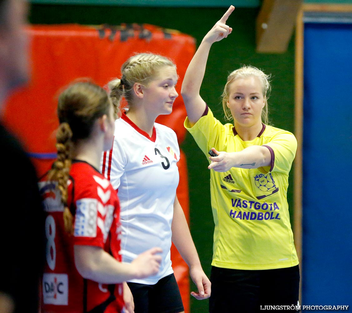 Ungdoms-SM Steg 4 Damjuniorer Skövde HF-Skånela IF 29-20,dam,Skövde Idrottshall,Skövde,Sverige,Handboll,,2015,102762