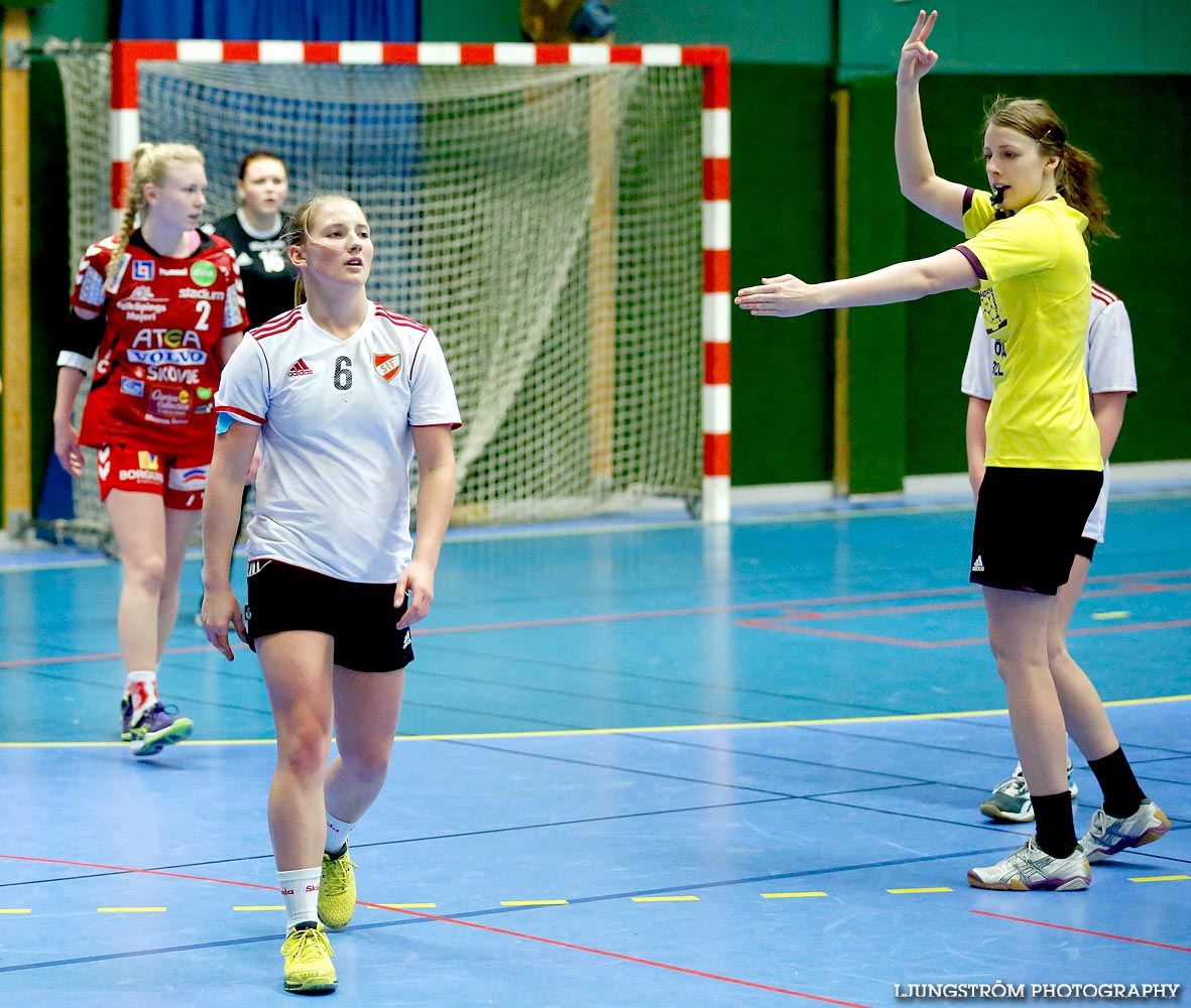 Ungdoms-SM Steg 4 Damjuniorer Skövde HF-Skånela IF 29-20,dam,Skövde Idrottshall,Skövde,Sverige,Handboll,,2015,102765