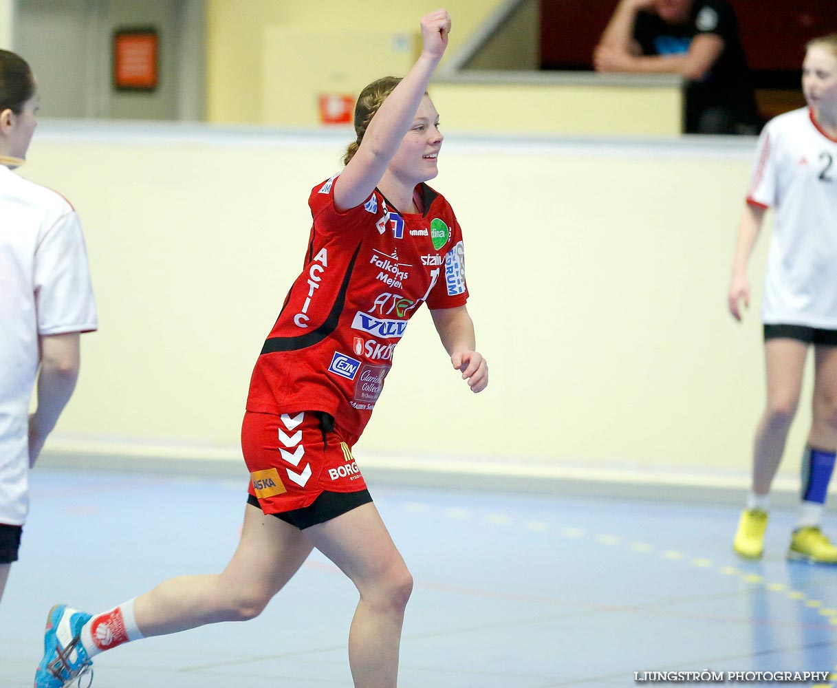 Ungdoms-SM Steg 4 Damjuniorer Skövde HF-Skånela IF 29-20,dam,Skövde Idrottshall,Skövde,Sverige,Handboll,,2015,102767