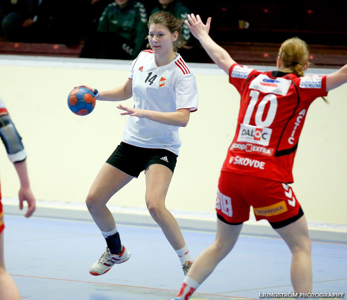 Ungdoms-SM Steg 4 Damjuniorer Skövde HF-Skånela IF 29-20,dam,Skövde Idrottshall,Skövde,Sverige,Handboll,,2015,102774