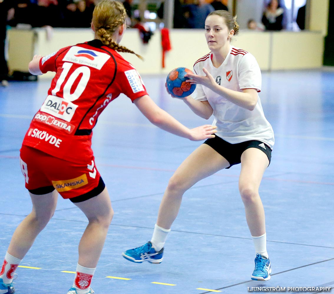 Ungdoms-SM Steg 4 Damjuniorer Skövde HF-Skånela IF 29-20,dam,Skövde Idrottshall,Skövde,Sverige,Handboll,,2015,102777