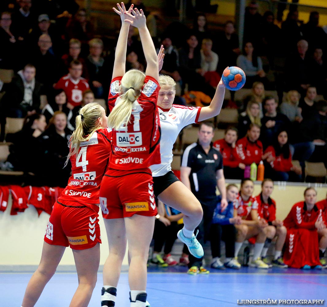 Ungdoms-SM Steg 4 Damjuniorer Skövde HF-Skånela IF 29-20,dam,Skövde Idrottshall,Skövde,Sverige,Handboll,,2015,102779