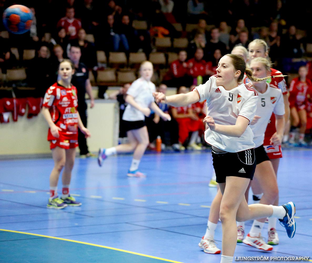 Ungdoms-SM Steg 4 Damjuniorer Skövde HF-Skånela IF 29-20,dam,Skövde Idrottshall,Skövde,Sverige,Handboll,,2015,102794