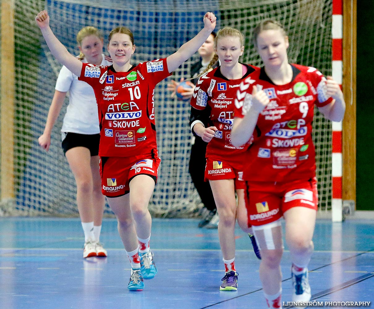 Ungdoms-SM Steg 4 Damjuniorer Skövde HF-Skånela IF 29-20,dam,Skövde Idrottshall,Skövde,Sverige,Handboll,,2015,102795