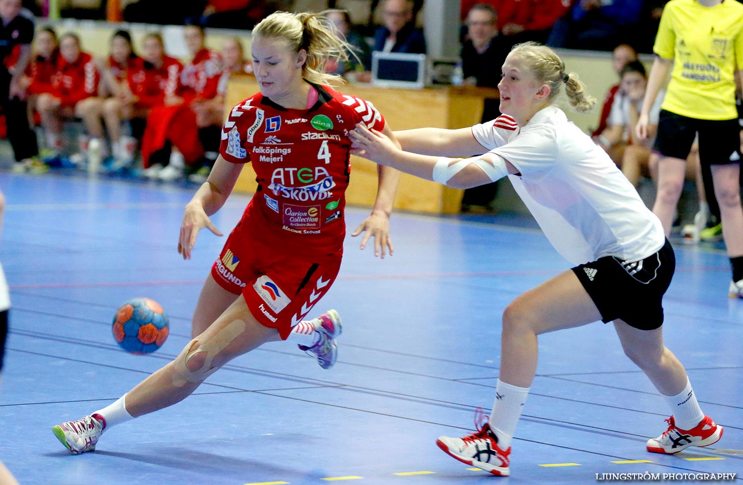 Ungdoms-SM Steg 4 Damjuniorer Skövde HF-Skånela IF 29-20,dam,Skövde Idrottshall,Skövde,Sverige,Handboll,,2015,102801