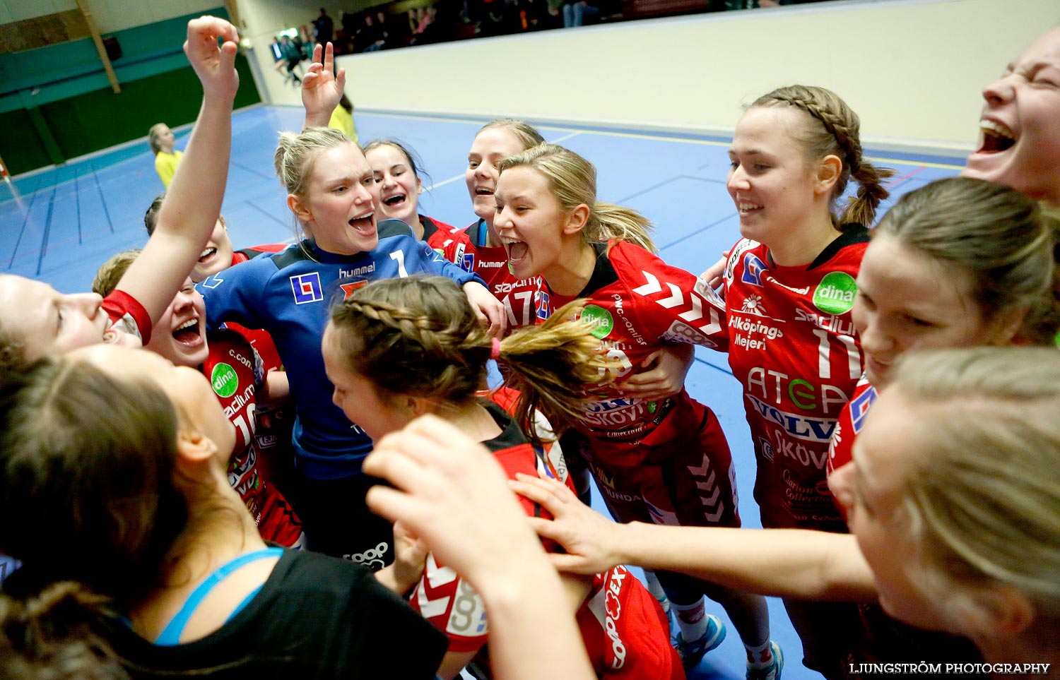 Ungdoms-SM Steg 4 Damjuniorer Skövde HF-Skånela IF 29-20,dam,Skövde Idrottshall,Skövde,Sverige,Handboll,,2015,102821