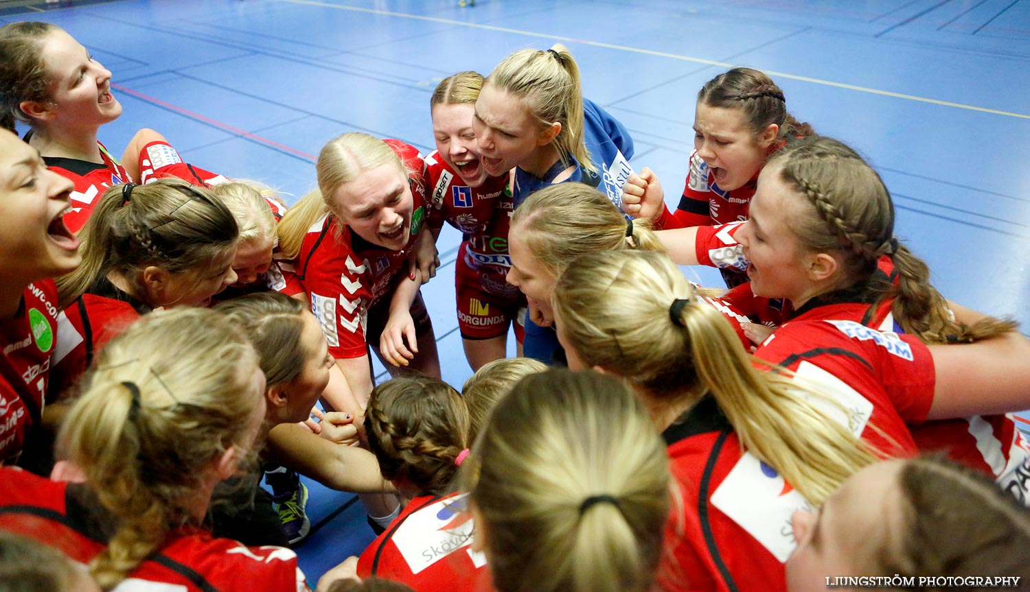 Ungdoms-SM Steg 4 Damjuniorer Skövde HF-Skånela IF 29-20,dam,Skövde Idrottshall,Skövde,Sverige,Handboll,,2015,102824