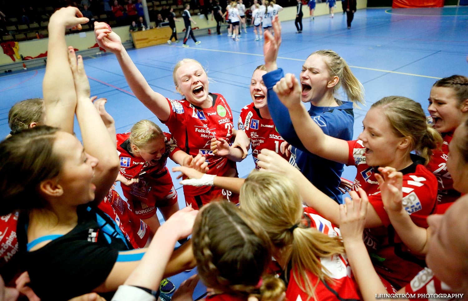 Ungdoms-SM Steg 4 Damjuniorer Skövde HF-Skånela IF 29-20,dam,Skövde Idrottshall,Skövde,Sverige,Handboll,,2015,102825